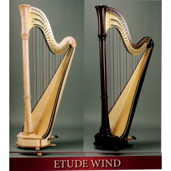 Aoyama Etude Wind - 47 strings pedal harp